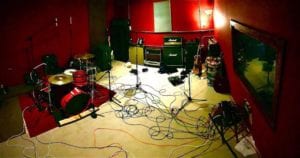 The live recording room at Stillwave Recording Studio in Milwaukee, WI