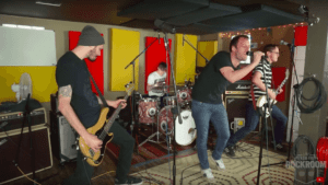 Direct Hit band performing Live from the Rock Room