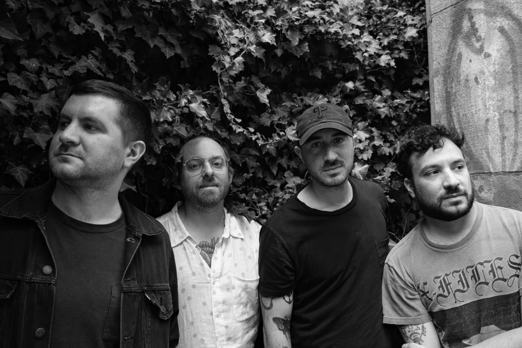 A portrait of the rock band, The Menzingers.