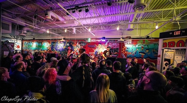 Smoking Popes band at Legit Dogs & Ice