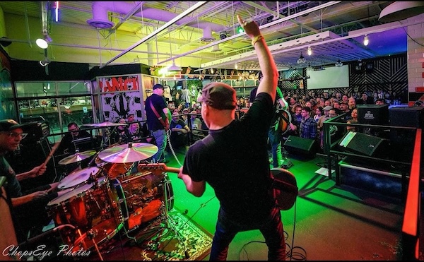 Smoking Popes band at Legit Dogs & Ice in Elgin, IL