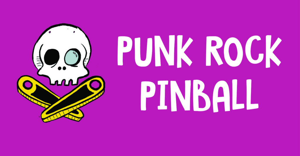 Punk Rock Pinball Podcast Logo